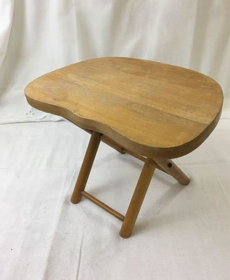Vintage Nevco Fold And Carry Stool