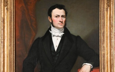 Xavier SIGALON (1787-1837). Portrait de gentilhomme,... - Lot 490 - Conan Belleville Hôtel d'Ainay