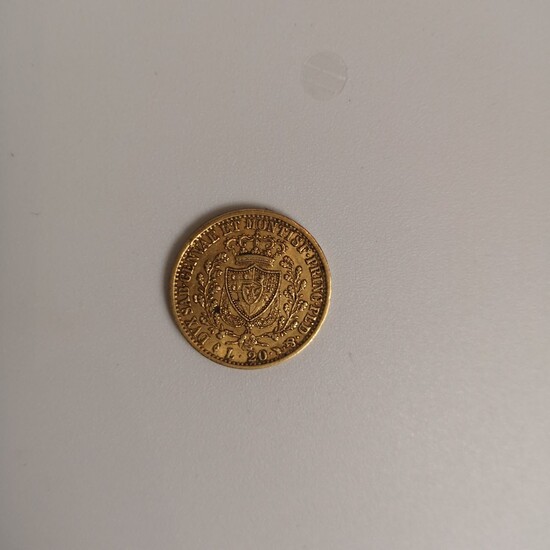 1 piece de 20 francs, Sardaigne, 1827 - Lot 59 - Paris Enchères - Collin du Bocage
