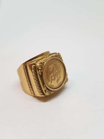 18 kt. Gold, Yellow gold - Ring