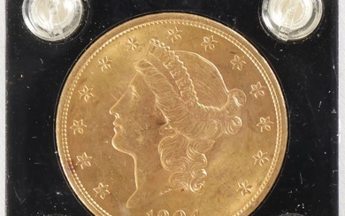 1904 US GOLD $20 LIBERTY HEAD DOUBLE EAGLE