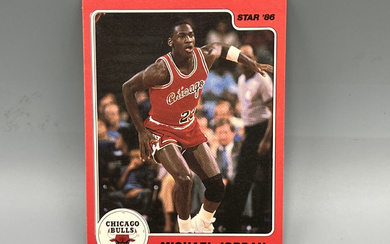 1985-86 Star Michael Jordan Pre Rookie Card #117 - Bought in Chicago Bulls Team Bag Set in late 1980s
