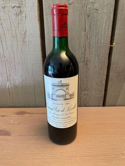 1986 Chateau Leoville-Las Cases 'Grand vin de Leoville' - Bordeaux, Saint-Julien 2éme Grand Cru Classé - 1 Bottle (0.75L)