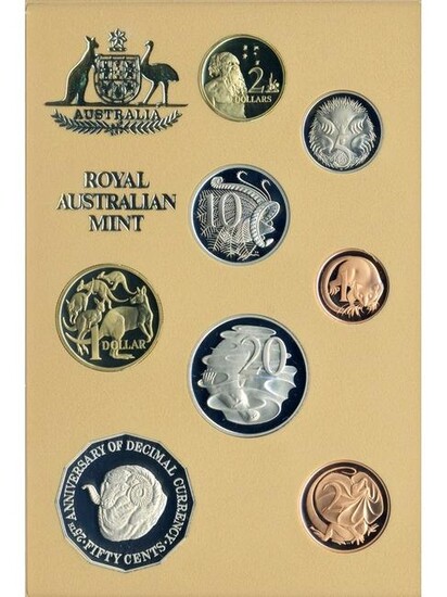 1991 Australian Eight-Coin Proof Set