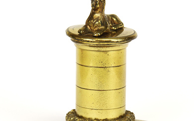 19TH C. FRENCH EMPIRE INKWELL.