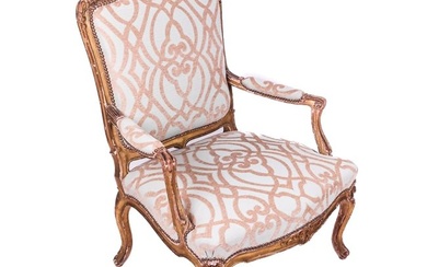 19th C. French Carved Armchair
