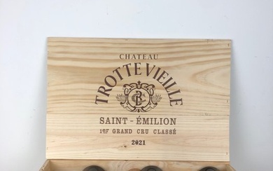 2021 Château Trotte Vieille - Bordeaux, Saint-Émilion Grand Cru Classé - 6 Bottles (0.75L)
