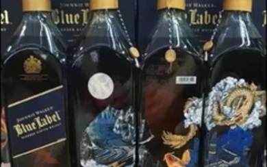 Johnnie Walker Carp and Dragon Limited Edition x 4 bottles 4 of 3888 - 750ml