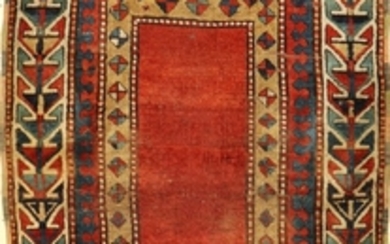 Rare Small Kazak Rug, Caucasus, 19th century,...