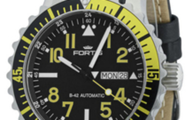Fortis - Marinemaster Day/Date Yellow - 670.24.14 L.01 - Men - 2011-present