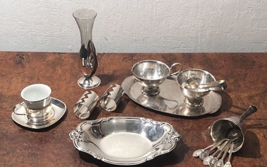 The english breakfast Art Deco - Silver plated