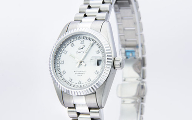 Enicar - Stainless steel Automatic ladies watch - 778-52-18aI - Women - 2011-present