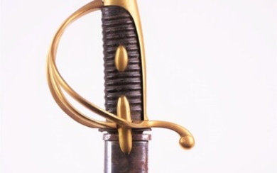 491 bis Copie d'un sabre de type AN XI, modèle troupe de cavalerie légère. Garde...