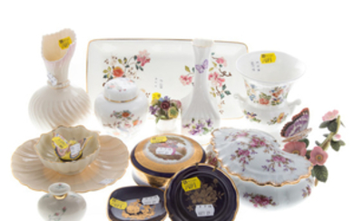 Assorted French, English & Lenox china items