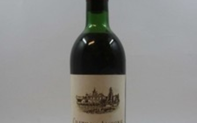 1 bouteille CHÂTEAU AUSONE 1969 1er GCC (A) Saint Emilion (haute épaule