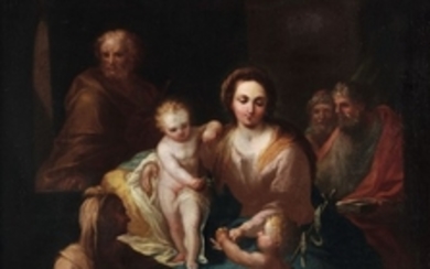 Scuola bolognese del XVIII secolo, Sacra Famiglia con