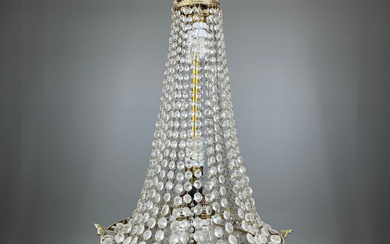 A CEILING CHANDELIER, first half of the 20th century.