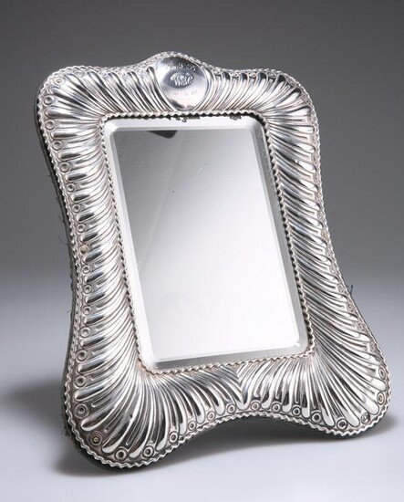 A VICTORIAN SILVER EASEL MIRROR, by William Comyns