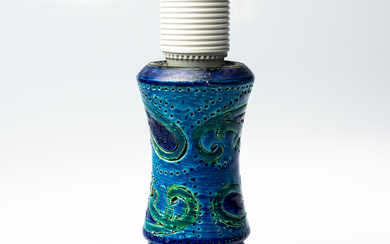 A ceramic table lamp, Bitossi, Italy, second half of the 20th century.