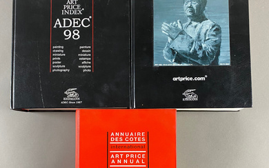 ADEC - Art Price Annual, 3 volumes.