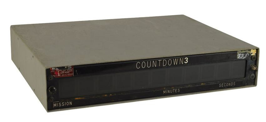 Air Force Launch Operations Countdown Clock