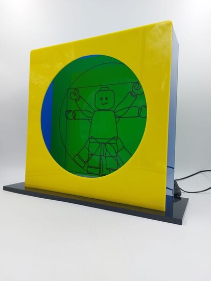 Alessandro Piano (1979) - Alter Ego Lamp Box - SCULPTURE LAMP - AlePianoArt