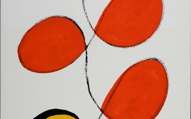 Alexander Calder - Abstract composition - Retrospektive, 1973