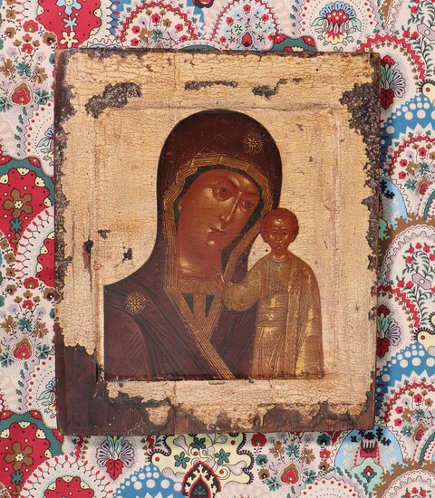 An icon of the Mother of God of Kazan