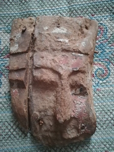 Ancient Egyptian Wood mummy mask