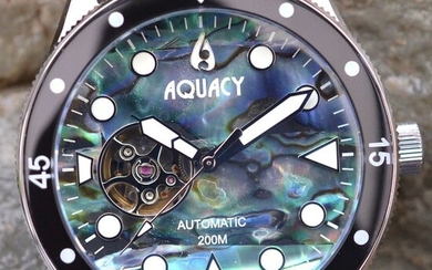 Aquacy - Cave Diver - Automatic - Abalone Dial - CD.38.AB.B.L - "NO RESERVE PRICE" - Men - 2011-present