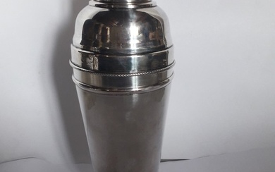 Art Deco Silver Cocktail Shaker