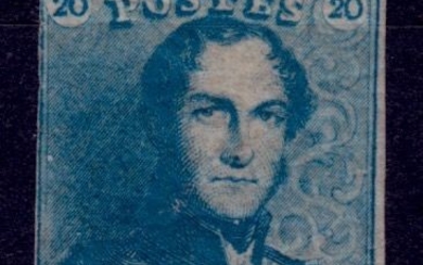 Belgium 1849 - Leopold I - 20 cent epaulette - OBP / COB 2