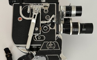 Bolex Paillard H8 Reflex + Macro-Switar 36mm f/1,4 + Kern Paillard Yvar 75mm f/2,8 + Switar 5,5mm f1,6 Movie camera