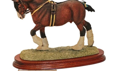 Border Fine Arts 'Champion of Champions' Shire Stallion (Standard Edition)