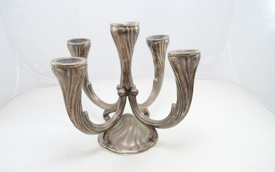 Candlestick - .925 silver - Israel - First half 20th century