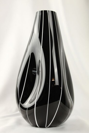 Carlo Nason - Murano.com - Vase, large "mod." Filati "(37 cm) - Glass