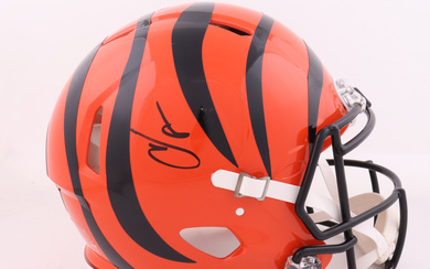 Chad Johnson Signed Bengals Full-Size Speed Helmet (Beckett)