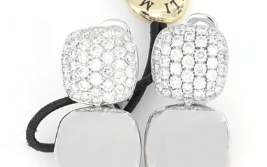 Chimento Earrings - 18 kt. Pink gold, White gold, Yellow gold - Earrings - 1.28 ct Diamond