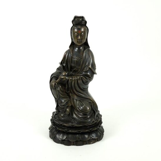 Chinese Bronze Buddhistic Figure.