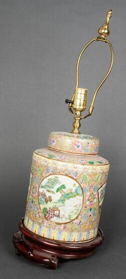 Chinese Porcelain Ginger Jar Table Lamp