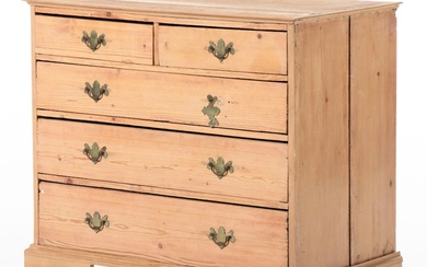 Chippendale Style Pine Chest of Drawers