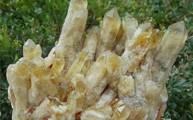 Citrine (yellow variety of quartz) Crystal cluster - 210×140×140 mm - 3100 g