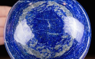 Deep Blue Lapis Lazuli Sphere - Blue Lapis Lazuli Sphere - First Quality - Height: 140 mm - Width: 140 mm- 4180 g