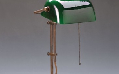 Desk Lamp, Vianne France, 1930s, bronze coloured...