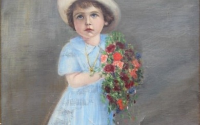 Diana Kast, portrait of a young girl