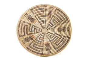 Dine (Navajo) Basket Tray, Attributed to Sally Black