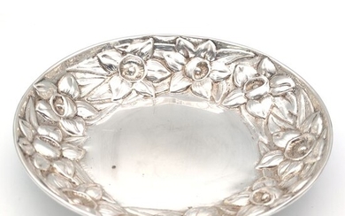 Dish - .800 silver - Italy - Second half 20th century