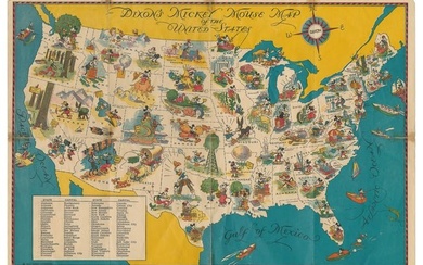 Dixon’s Mickey Mouse of the United States. Circa 1930s. Pic...
