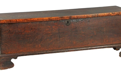 (-), Oak blanket chest, the Netherlands 19th century,...