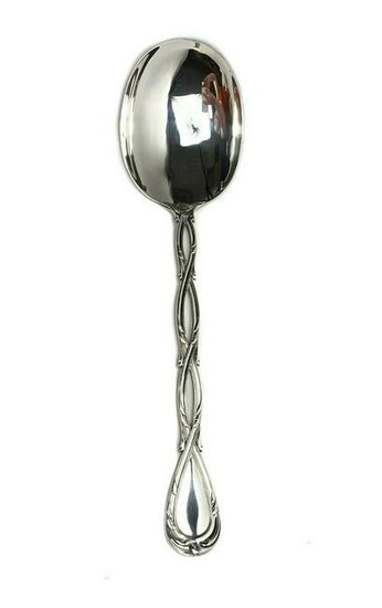 Emile Puiforcat Sterling Silver Serving Spoon in Royal